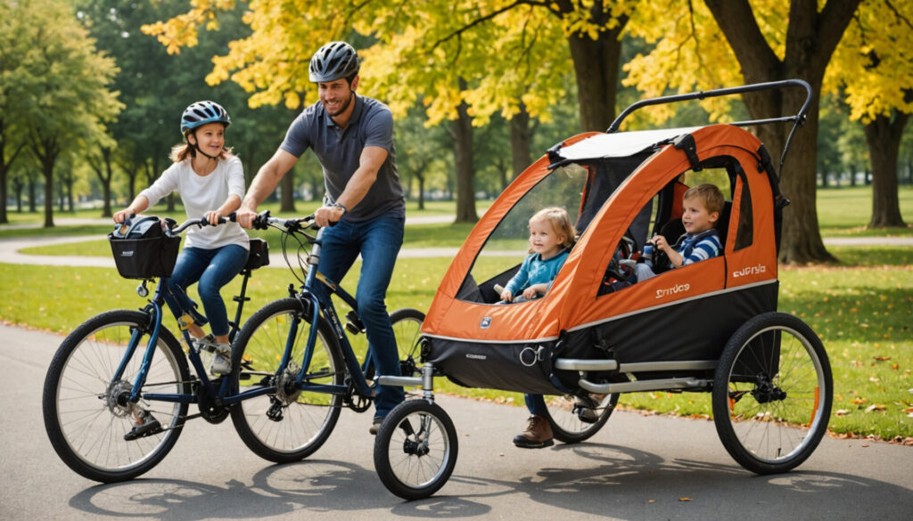 découvrez les nombreux avantages d'une remorque vélo poussette pour transformer vos balades en famille en moments inoubliables. pratique, confortable et sécurisée, cette solution vous permet de profiter des paysages tout en partageant des aventures avec vos enfants. idéale pour explorer la nature, la remorque allie mobilité et plaisir, rendant vos sorties encore plus agréables.